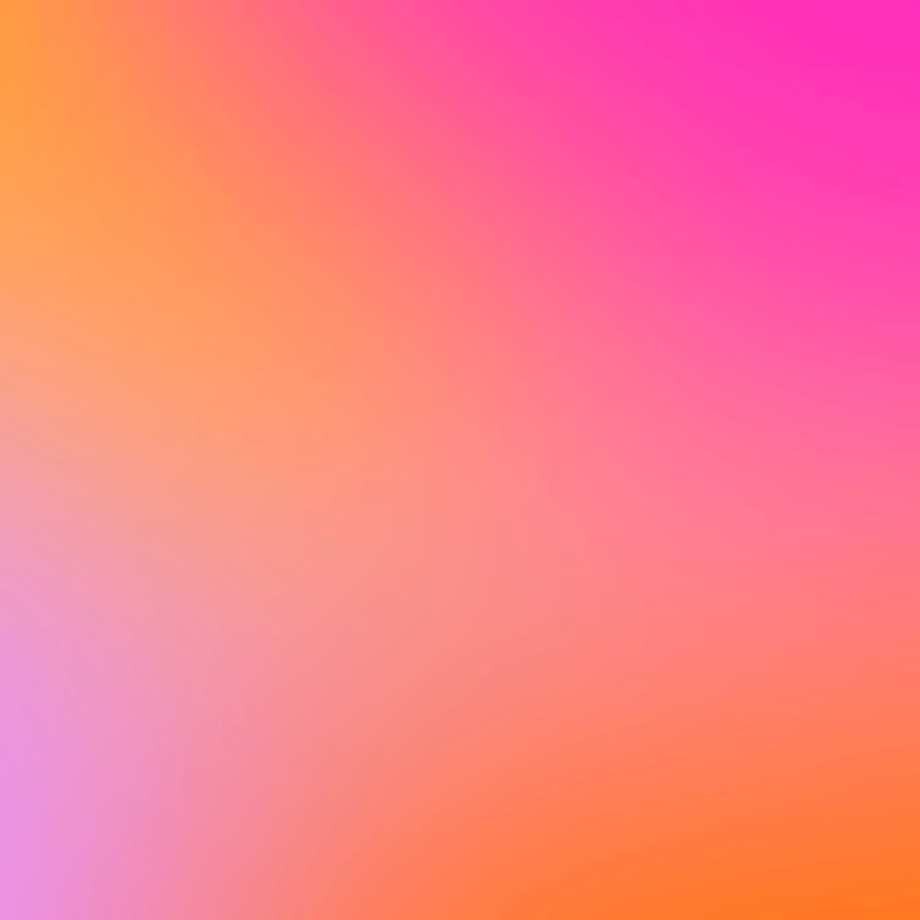 Radiant pink orange gradient background